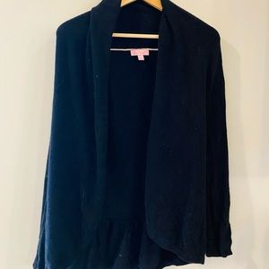 lilly pulitzer open front cardigan